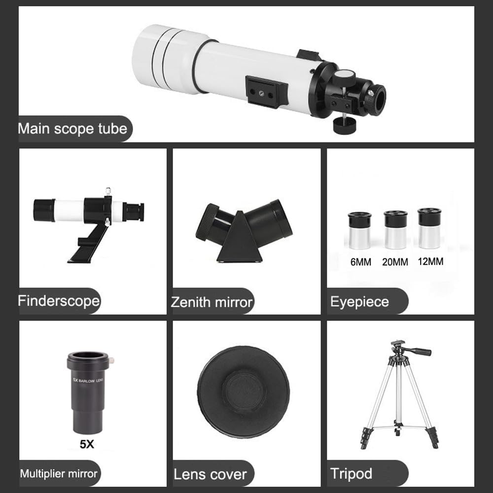 HD 400mm Telescope for Adults - Moon and Star Viewing