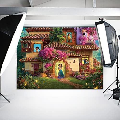 7x5FT Magic House Backdrop for Birthday Party Decor