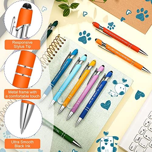 Woanger 20Pc Funny Dog Pens Graduation Gift for Students Teachers