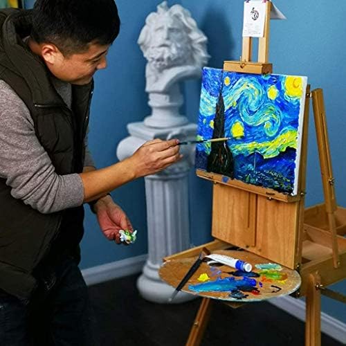 Large Easels Floor Display Tripod Artist Stand with Drawer