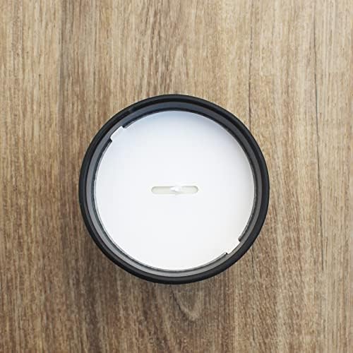 CandMak Candle Dust Covers 48pcs White Matte with Pull Tab