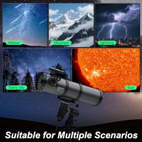 Aurosports 150mm Aperture Reflector Telescope for Astronomy