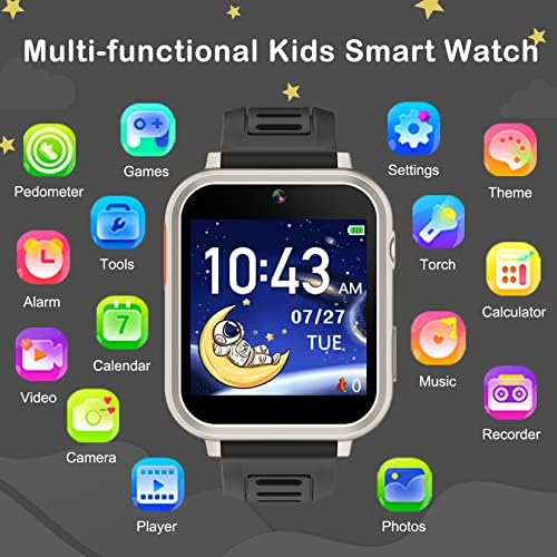 Phyulls Kids Smart Watch with 24 Puzzle Games