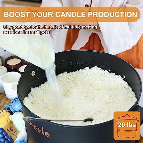 Leerie 10Qts Commercial Wax Melter for Candle Making