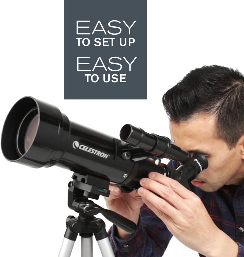 Celestron Travel Scope 70 Portable Refractor Telescope