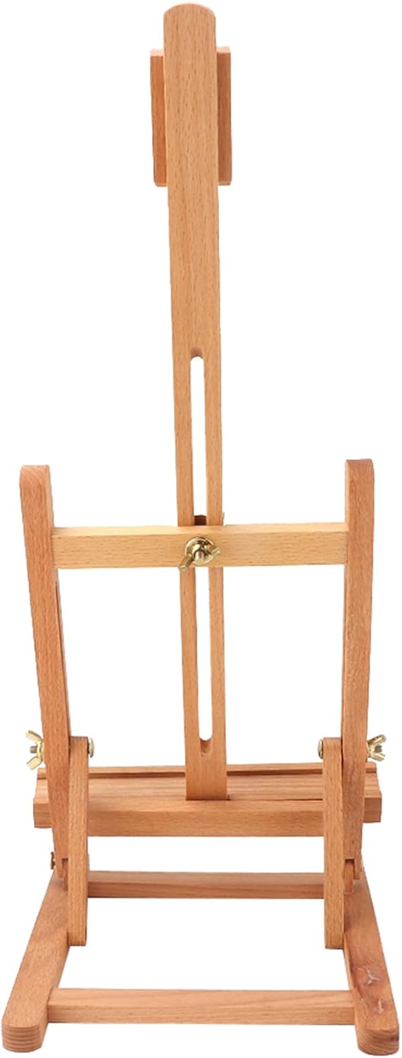 Adjustable Wooden Tabletop H-Frame Easel for Artists