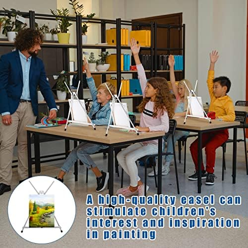 Xinnun 12 Pcs Adjustable Aluminum Easel Stand for Canvas Painting Display