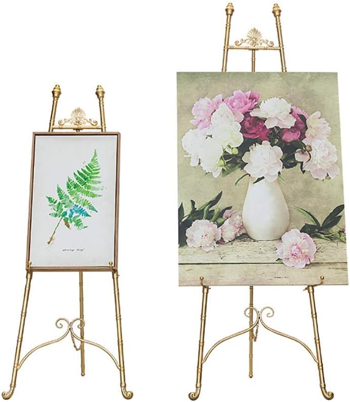 QZQHNYJ Wrought Iron Painting Easel Stand