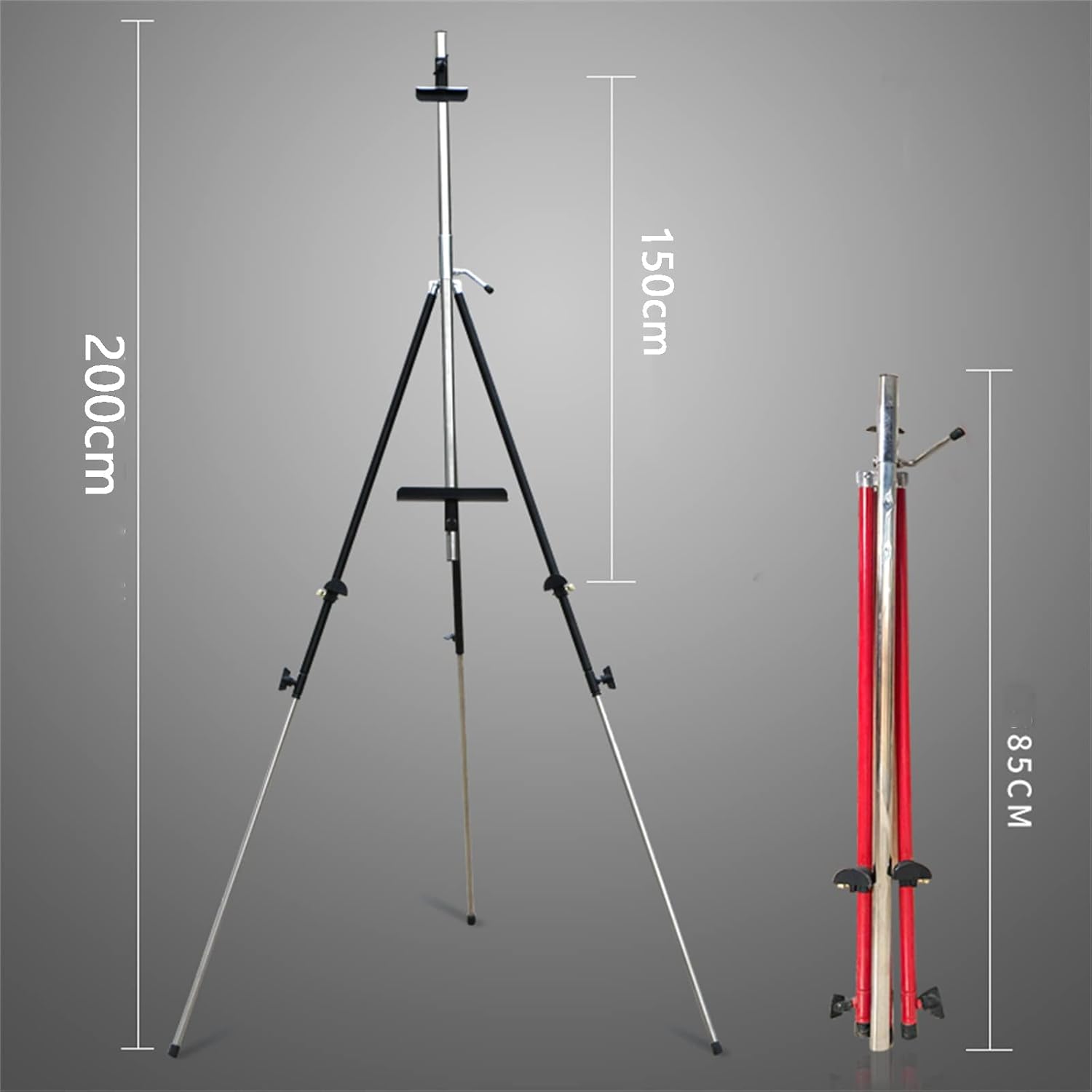 RHRYTCH 200cm Tall Folding Easel Stand
