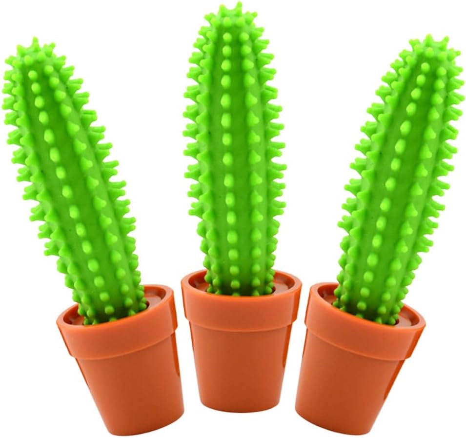Cactus Bonsai Shaped Ballpoint Pens 3 Pack