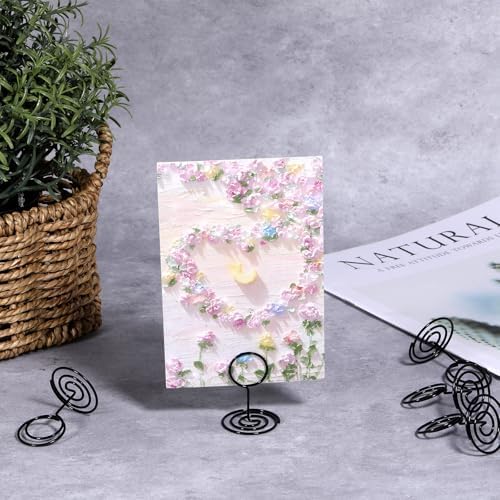 24 Pcs Tall Table Sign Holder for Events