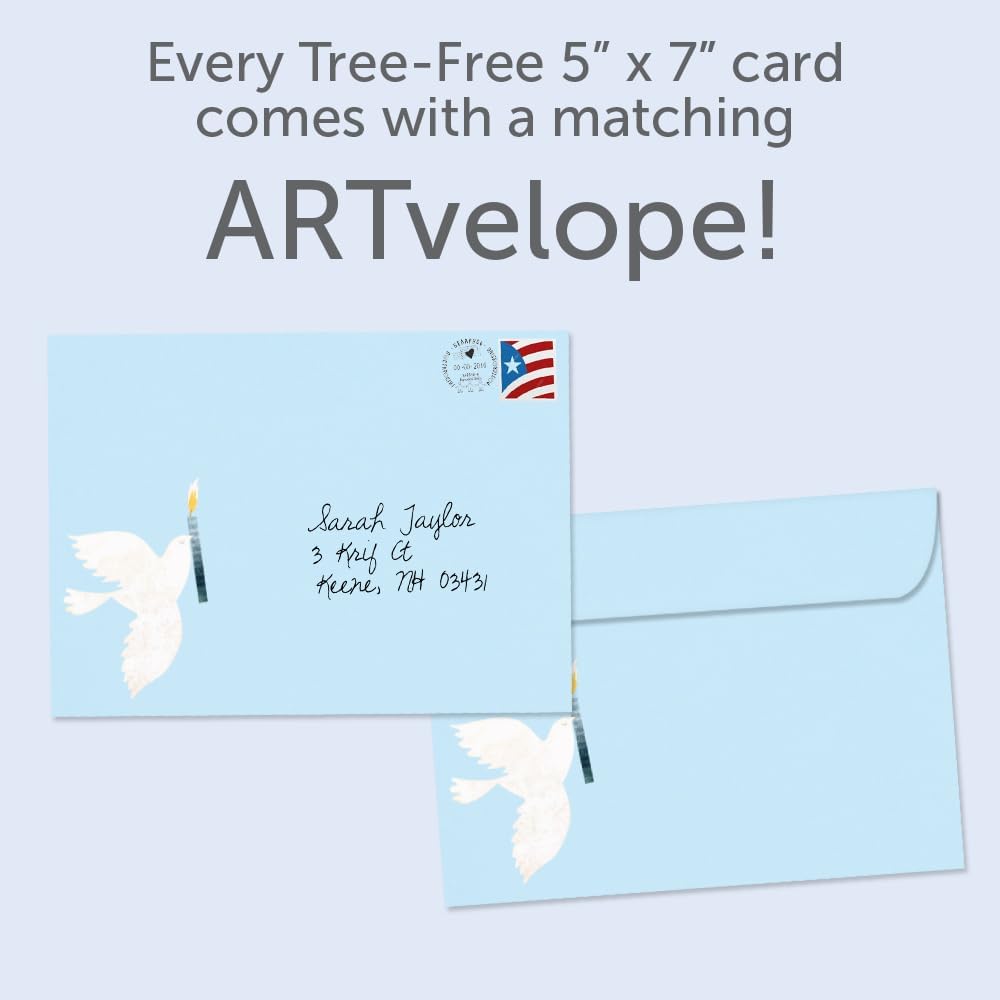 Tree-Free Greetings Hanukkah Card Set