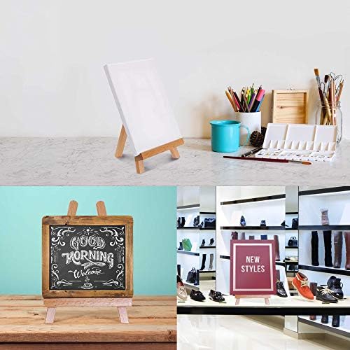 US Art Supply 8x8 Stretched Canvas Easel Kit 6 Pack