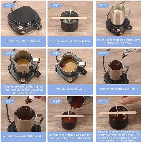 Haccah Complete Candle Making Kit For Adults And Beginners