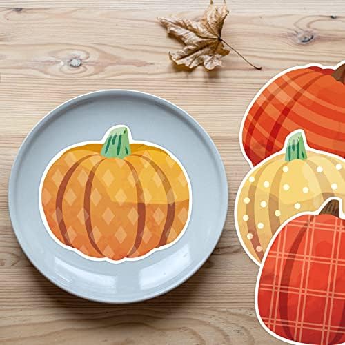 54Pcs Pumpkin Cutouts Fall Decorations