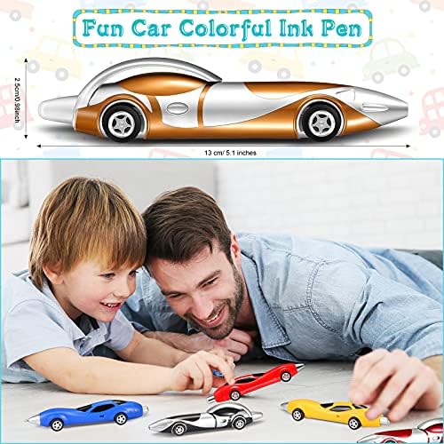 Zonon 24 Pack Colorful Car Tool Ballpoint Pens