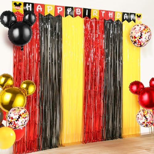 Cartoon Mouse Birthday Decorations 2 Pack