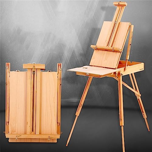 Portable Folding Easel Stand with Storage Drawer