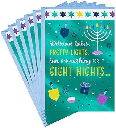 Hallmark Tree of Life Hanukkah Cards 6-Pack