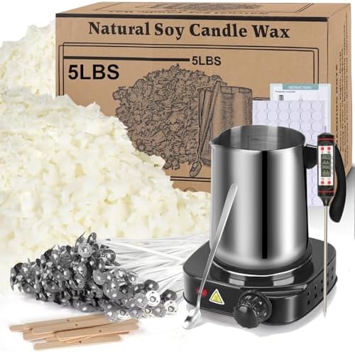 Haccah Soy Wax Candle Making Kit with Melter