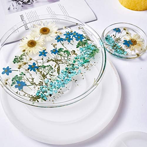 ARTIBETTER 10 Inch Round Resin Coaster Mold