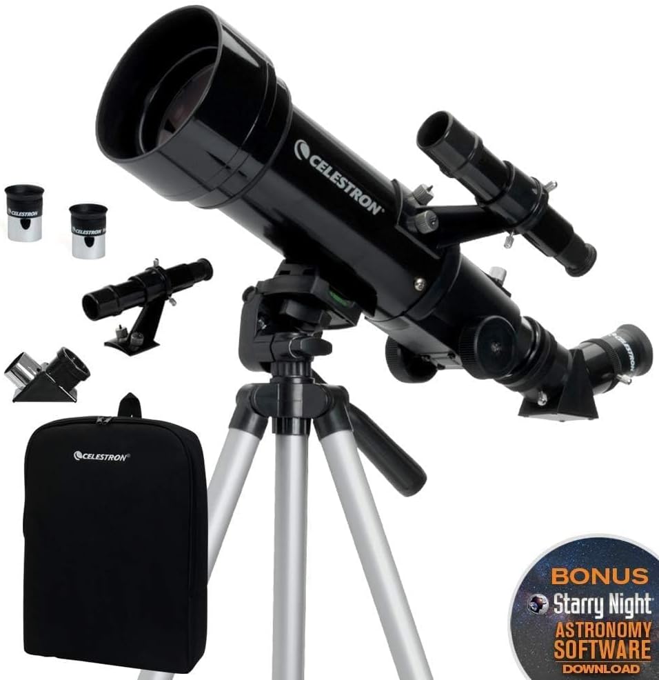 Celestron Travel Scope 70 Portable Refractor Telescope