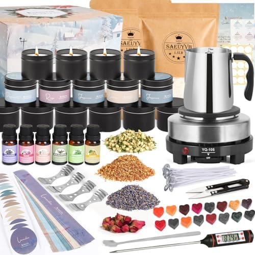 SAEUYVB Candle Making Kit for Adults DIY Starter
