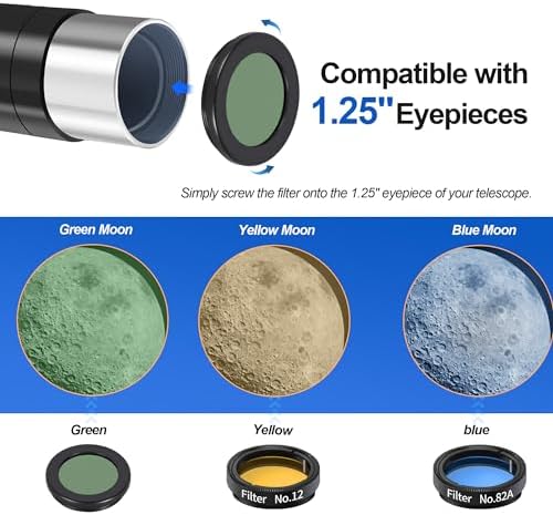 FlyGala Telescope for Kids and Adults 80mm Aperture 600mm Focal Length