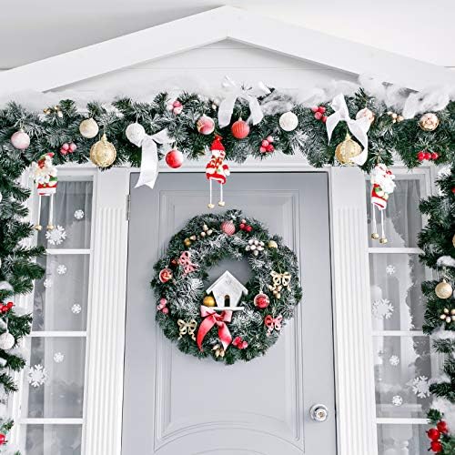 Patelai 12-Piece Metal Wreath Frame for Decor