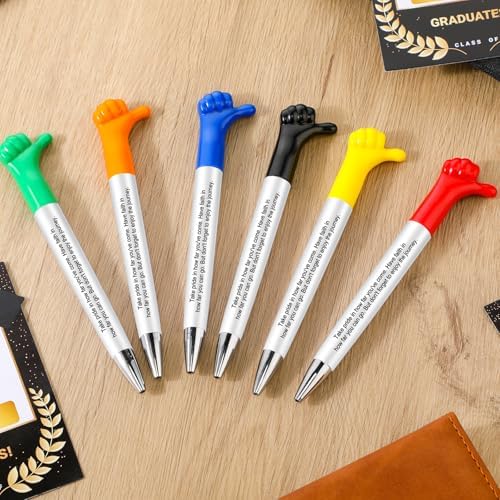 Kosiz 30 Pcs Motivational Thumb Up Pens for Students