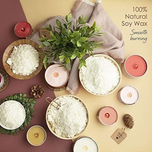 Hearth Harbor Soy Candle Wax Flakes Kit 10 lb