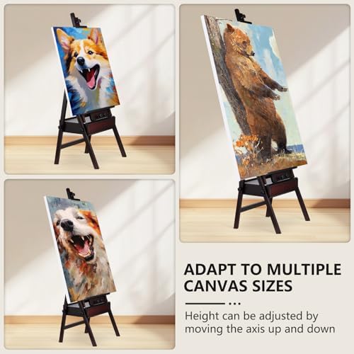 Yokugo H-Frame Easel for Painting and Art