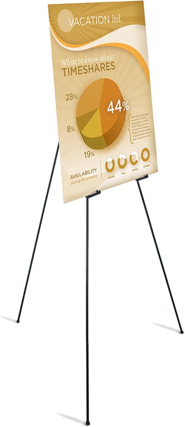 Office Depot Instant Easel Full Size Black