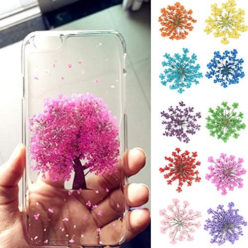 Natural Dried Flower Epoxy Resin Phone Decor DIY Kit