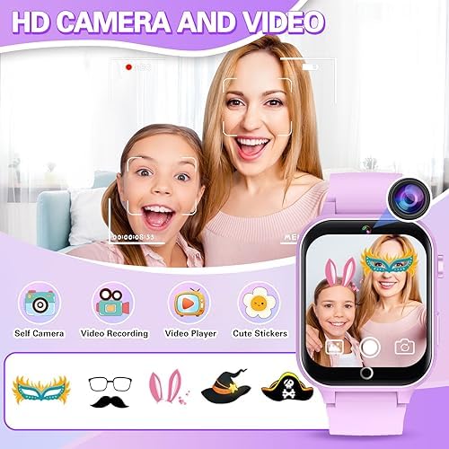 Vakzovy Kids Smart Watch with HD Camera and 26 Games