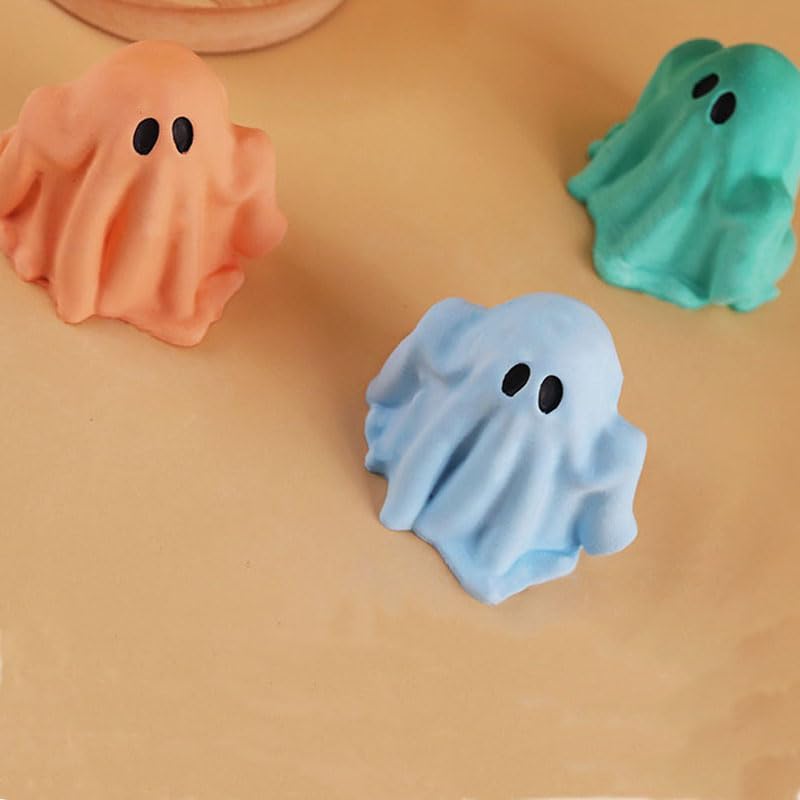 Halloween Ghost Candle Silicone Mold DIY Kit
