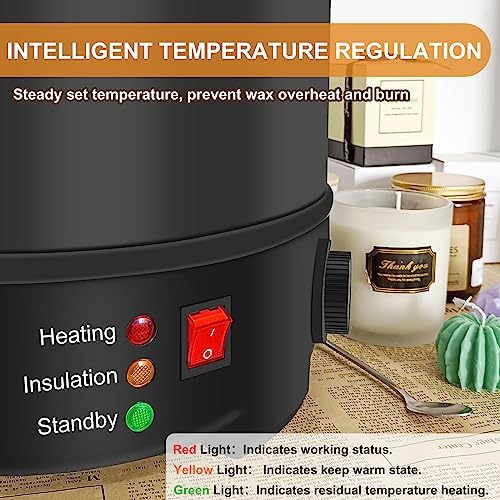 Leerie 10Qts Commercial Wax Melter for Candle Making