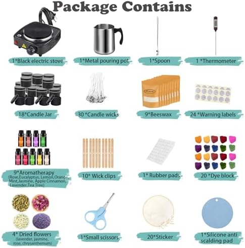 Haccah Complete Candle Making Kit For Adults And Beginners