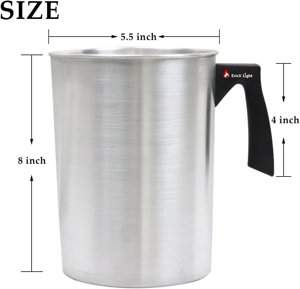 EricX Light Candle Making Pouring Pot 4 Pounds 1
