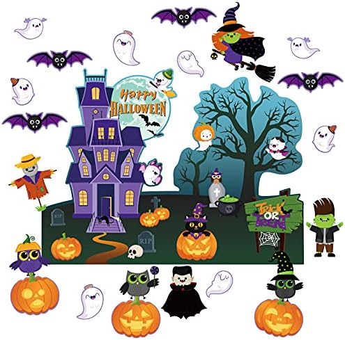 Halloween Bulletin Board Decorations 25 Piece Set
