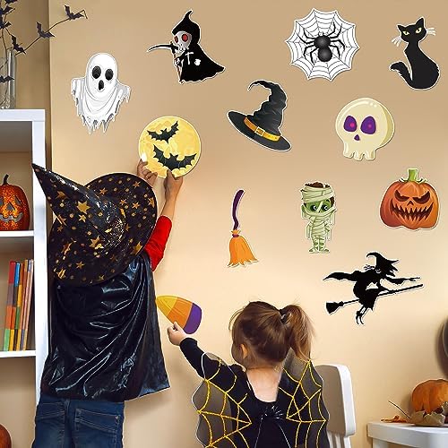 Lucleag Halloween Cutouts for Bulletin Board Decoration