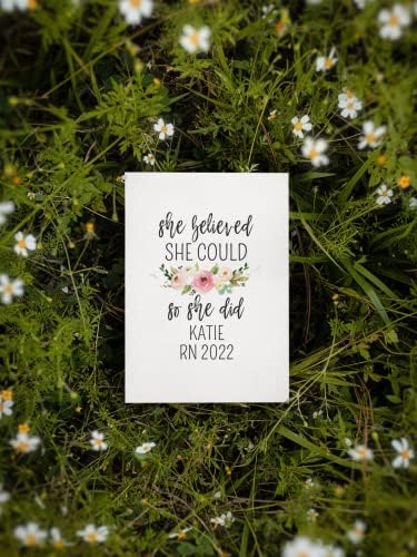 She Believed She Could So She Did Greeting Card
