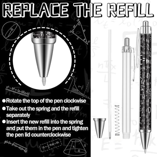 48 Pcs Math Ballpoint Pens Classroom Party Favors