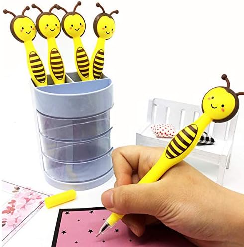 20PCS Cute Bees Gel Pens for Kids School Office Use