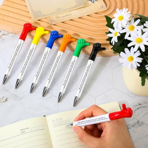 Kosiz 30 Pcs Motivational Thumb Up Pens for Students