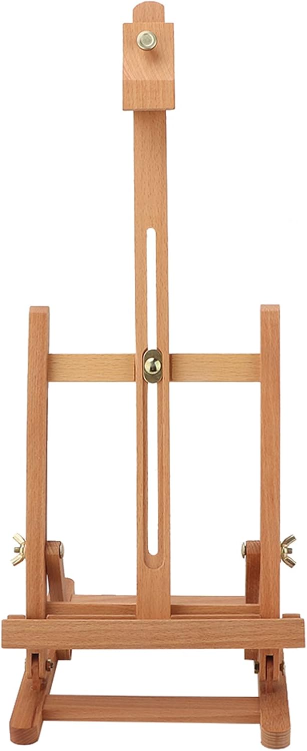 Adjustable Wooden Tabletop H-Frame Easel for Artists