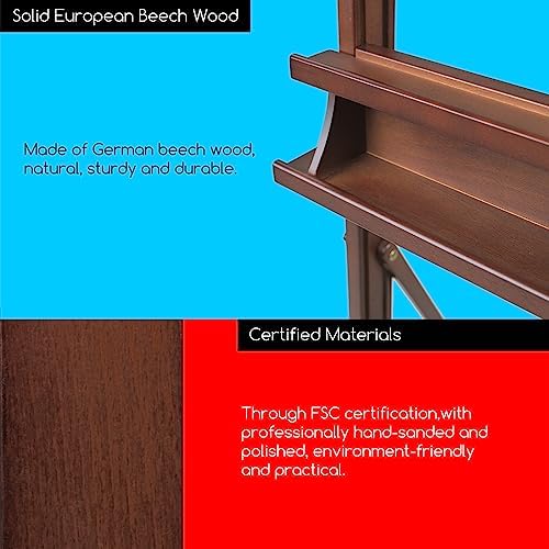 MEEDEN Large Studio Artist Easel with Storage and Wheels