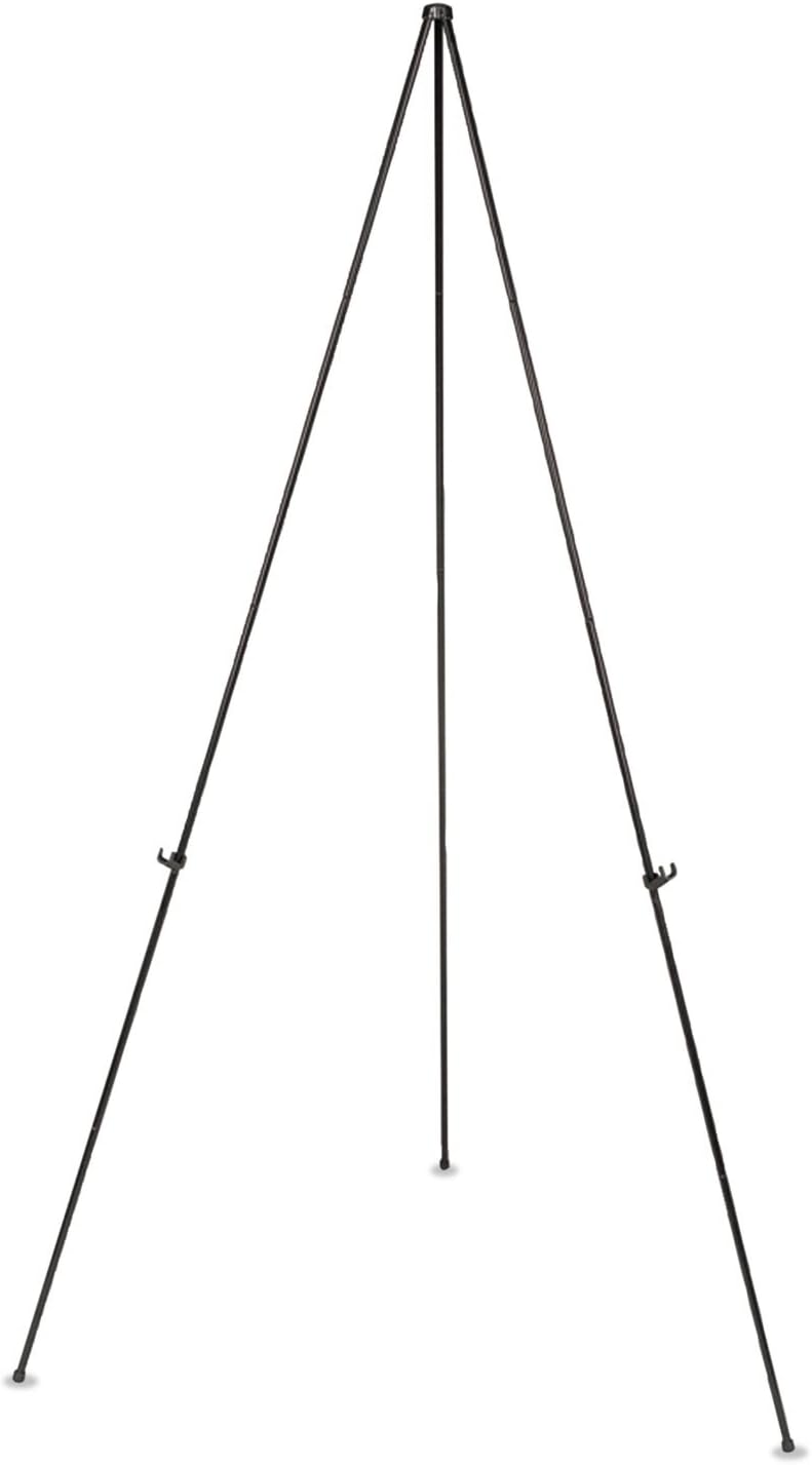 MasterVision FLX04201MV Instant Easel Black Steel Lightweight