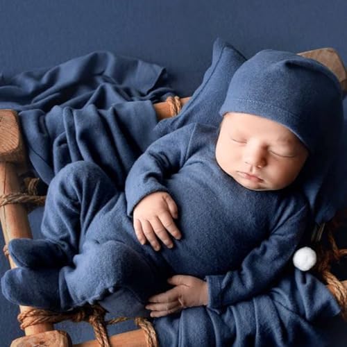 Vomdrok Newborn Boy Girl Photography Outfit Set