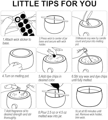 Arxinor 45 oz Candle Tins 28 Patterns 28 Pcs